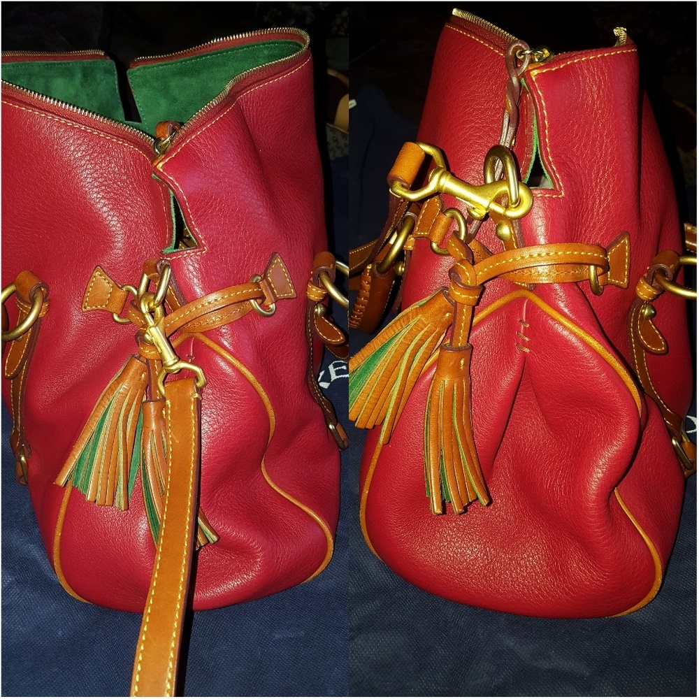 DOONEY & BOURKE FLORENTINE SATCHEL